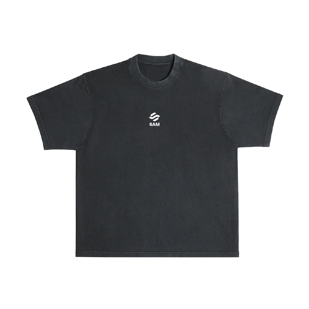 6AM Embroidered Heavy Tee