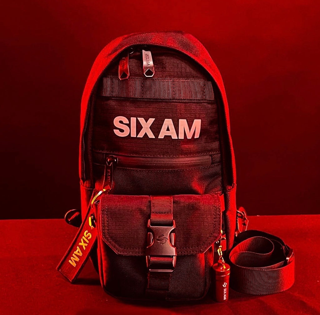 SIX AM Reflective Sling Bag