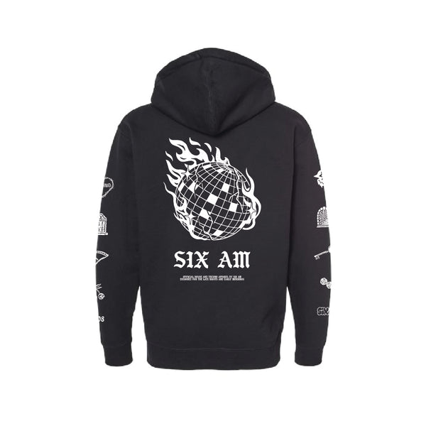 Flash Tattoo Zip Up Hoodie | Shop by 6AM