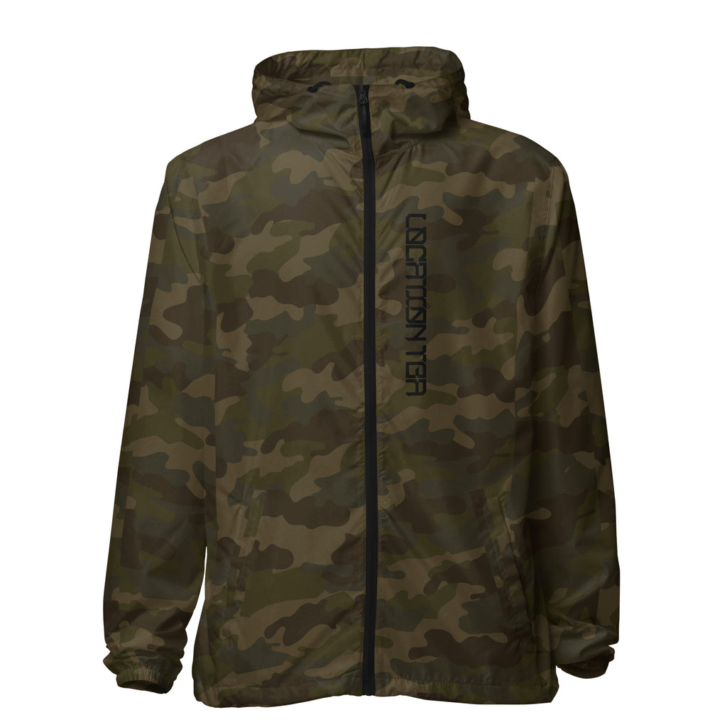 LOCATION TBA Windbreaker Jacket (Forest Camo)