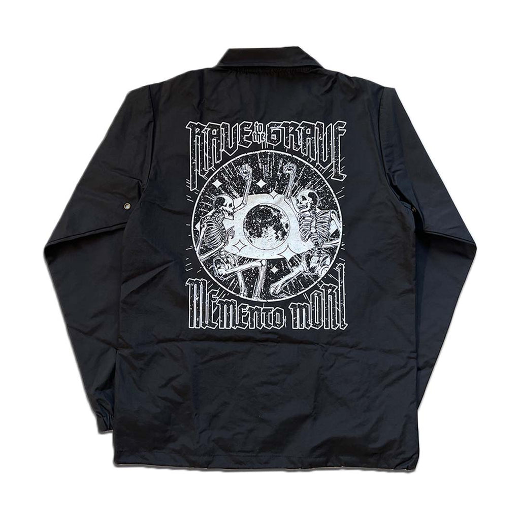 Rave to The Grave Coaches Jacket in Black