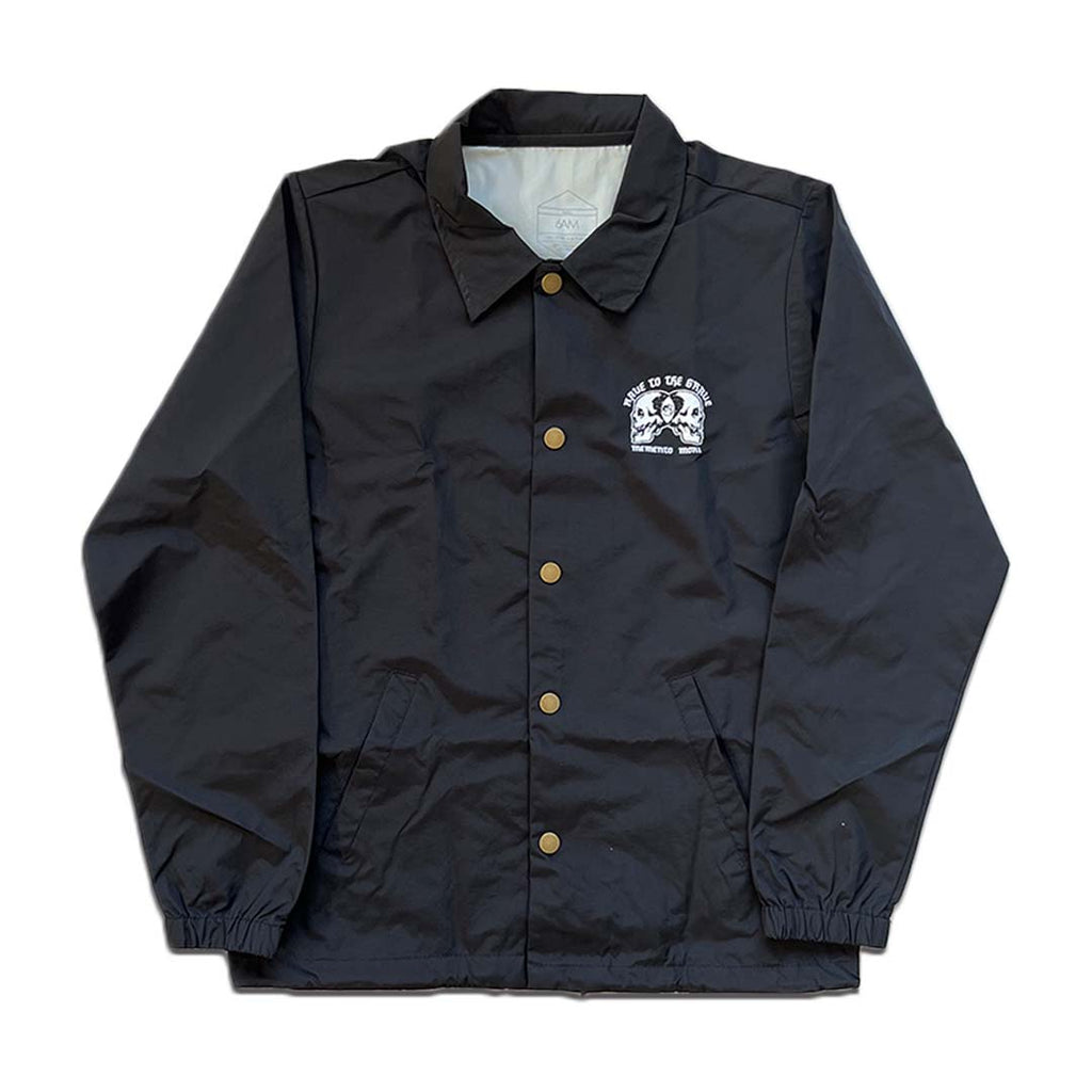 Rave to The Grave Coaches Jacket in Black